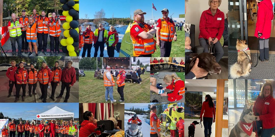 Bilde/illustrasjon om Nannestad og Gjerdrum Røde Kors